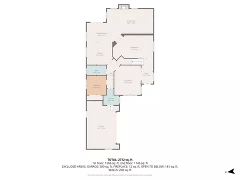 Floorplan - 1270 Burrows Rd, Campbell, CA 95008 photo 1 of 3