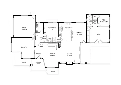 Floorplan - 20888 Cherryland Dr, Cupertino, CA 95014 photo 2 of 2