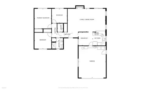 Floorplan - 1126 W Knickerbocker Dr, Sunnyvale, CA 94087 photo 1 of 1