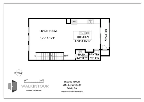 Floorplan - 6914 Geyserville St, Dublin, CA 94568 photo 2 of 3
