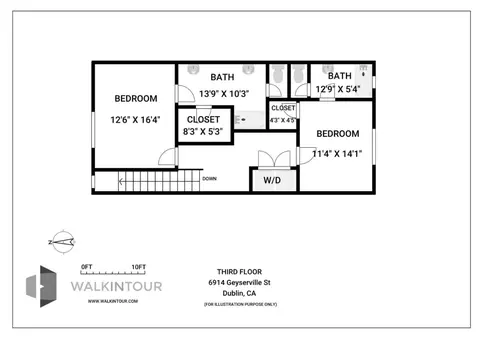 Floorplan - 6914 Geyserville St, Dublin, CA 94568 photo 3 of 3