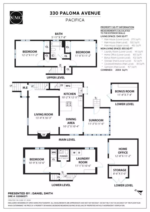 Floorplan - 330 Paloma Ave, Pacifica, CA 94044 photo 1 of 1