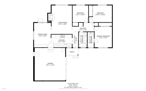 Floorplan - 181 Warwick Dr, Campbell, CA 95008 photo 1 of 1