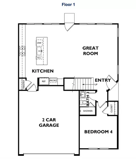 Floorplan - 96 E Frost Dr, Tracy, CA 95391 photo 1 of 2