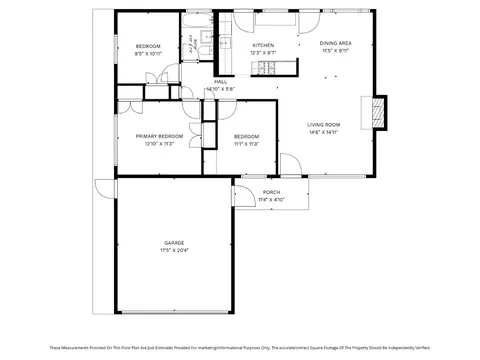 Floorplan - 1112 Escalero Ave, Pacifica, CA 94044 photo 1 of 2