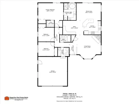 Floorplan - 722 Saint Thomas Pkwy, Redding, CA 96003 photo 2 of 2