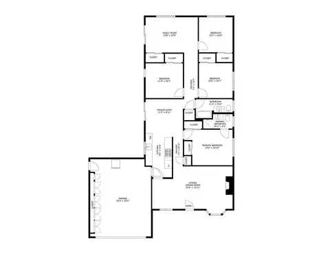 Floorplan - 7933 Cranberry Cir, Cupertino, CA 95014 photo 1 of 1