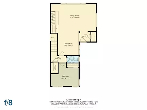 Floorplan - 68 El Bonito Way, Millbrae, CA 94030 photo 3 of 4