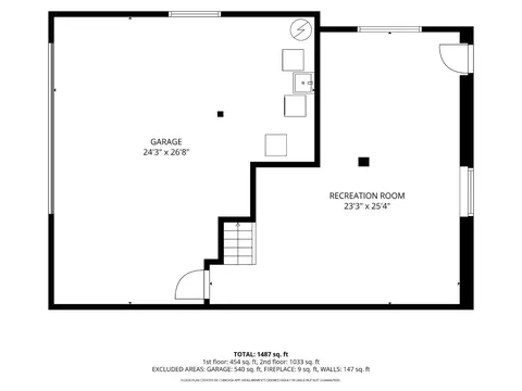 Floorplan - 1539 Terra Nova Blvd, Pacifica, CA 94044 photo 2 of 3