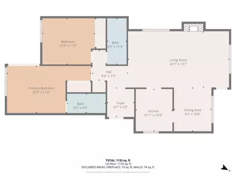 Floorplan - 5017 Palmetto Ave 62, Pacifica, CA 94044 photo 1 of 1
