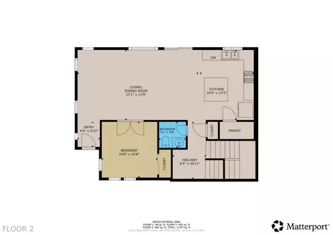 Floorplan - 827 Fassler Ave, Pacifica, CA 94044 photo 2 of 3