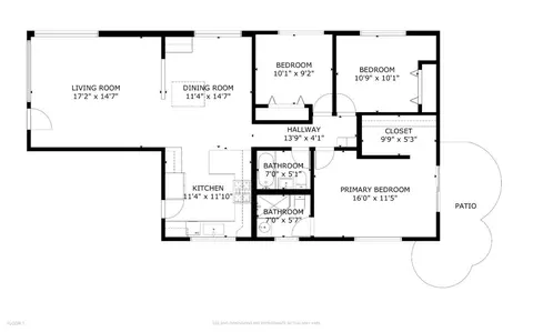 Floorplan - 640 Alice St, Monterey, CA 93940 photo 1 of 1