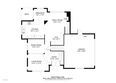 Floorplan - 1880 Trout Gulch Rd, Aptos, CA 95003 photo 1 of 3
