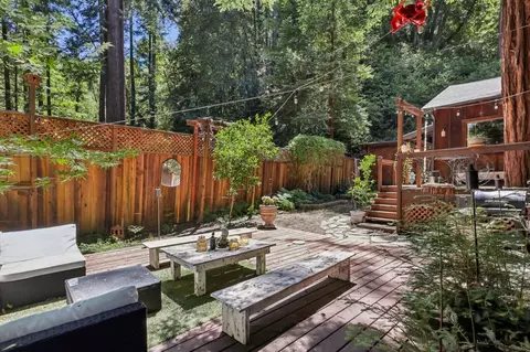 Exterior - 421 Hillside Dr, Boulder Creek, CA 95006 photo 4 of 10
