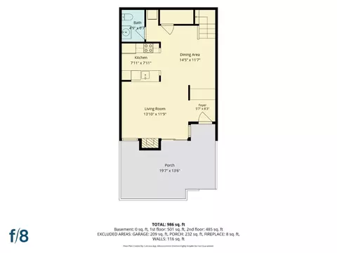 Floorplan - 2071 Foxhall Loop, San Jose, CA 95125 photo 1 of 3