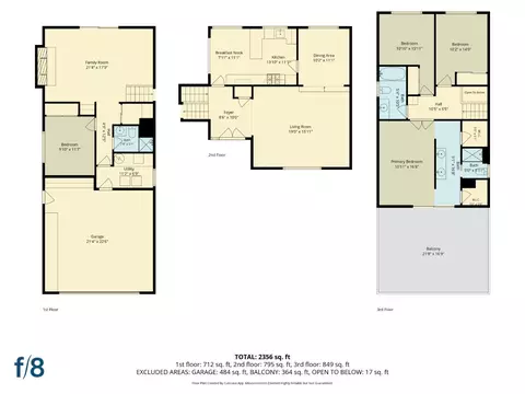 Floorplan - 10327 Cold Harbor Ave, Cupertino, CA 95014 photo 3 of 4