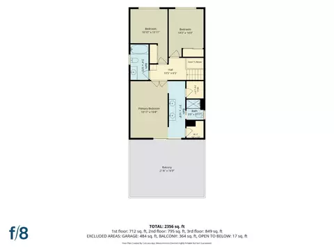 Floorplan - 10327 Cold Harbor Ave, Cupertino, CA 95014 photo 4 of 4