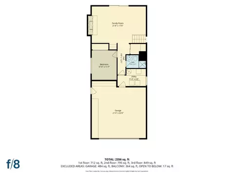 Floorplan - 10327 Cold Harbor Ave, Cupertino, CA 95014 photo 1 of 4