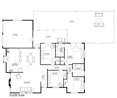 Floorplan - 200 Kamson Way, Campbell, CA 95008 photo 1 of 1