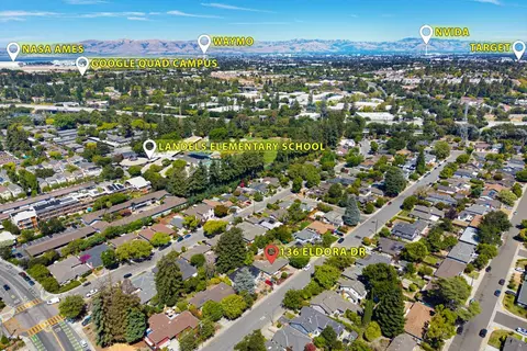 View/Area - 136 Eldora Dr, Mountain View, CA 94041 photo 4 of 6