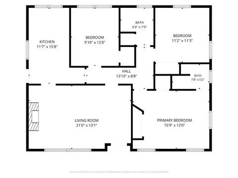 Floorplan - 840 Capistrano Dr, Salinas, CA 93901 photo 1 of 1