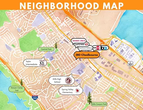 View/Area - 380 Chadbourne Ave, Millbrae, CA 94030 photo 6 of 6