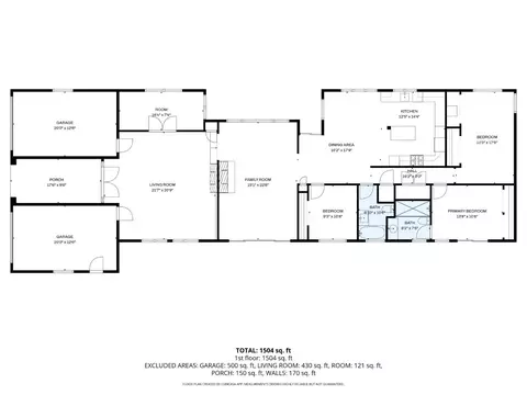 Floorplan - 783 Moraga Rd, Lafayette, CA 94549 photo 1 of 1