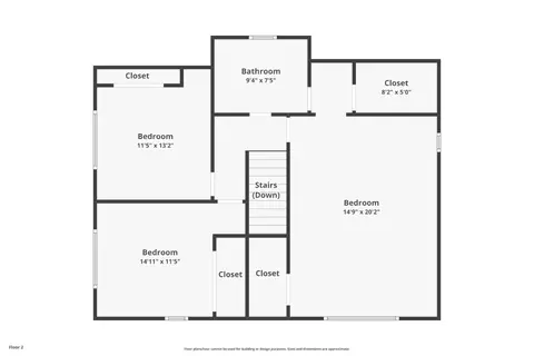 Floorplan - 2350 Chaparral Dr, Arnold, CA 95223 photo 3 of 3