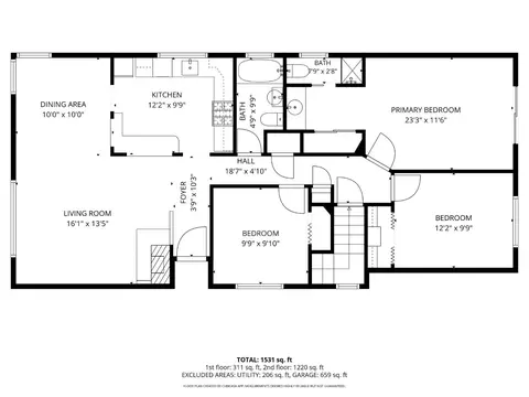 Floorplan - 375 Bancroft Way, Pacifica, CA 94044 photo 1 of 3