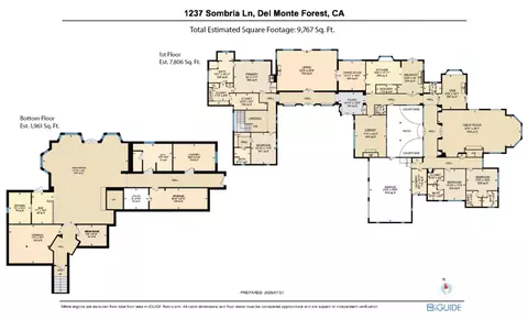 Floorplan - 1237 Sombria Ln, Pebble Beach, CA 93953 photo 1 of 1