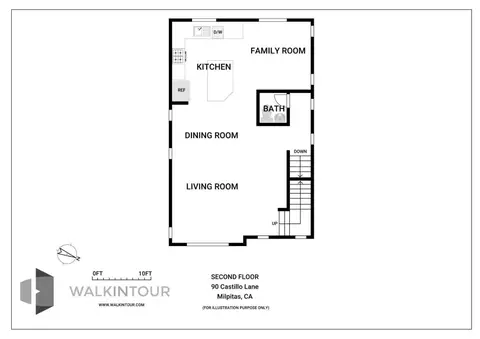 Floorplan - 90 Castillo Ln, Milpitas, CA 95035 photo 3 of 3