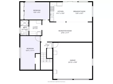 Floorplan - 836 Oddstad Blvd, Pacifica, CA 94044 photo 1 of 2