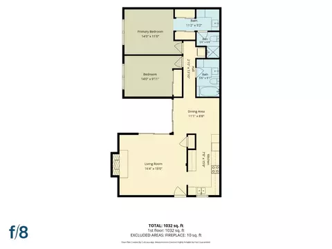 Floorplan - 718 Millich Dr B, Campbell, CA 95008 photo 1 of 1