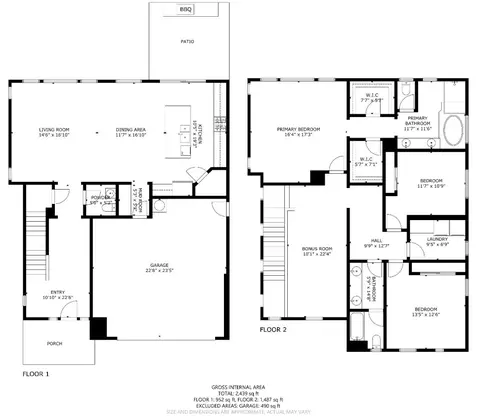 Floorplan - 1080 Ruby Way, Gilroy, CA 95020 photo 1 of 1