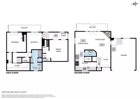 Floorplan - 3700 Hardin Way, Soquel, CA 95073 photo 2 of 2