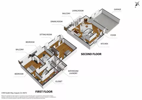Floorplan - 3700 Hardin Way, Soquel, CA 95073 photo 1 of 2