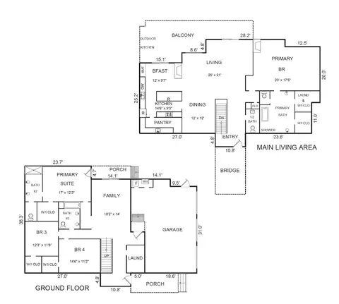 Floorplan - 231 Spindrift Rd, Carmel, CA 93923 photo 1 of 1