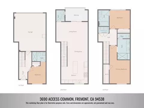 Floorplan - 3690 Access Cmn, Fremont, CA 94538 photo 1 of 1