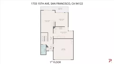 Floorplan - 1733 15th Ave, San Francisco, CA 94122 photo 3 of 4