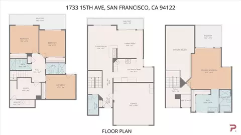 Floorplan - 1733 15th Ave, San Francisco, CA 94122 photo 1 of 4