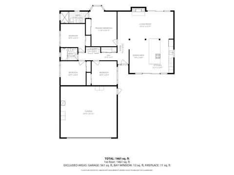 Floorplan - 948 Brookgrove Ln, Cupertino, CA 95014 photo 1 of 1