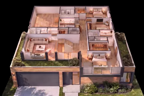 Floorplan - 0 Le Roy Ave, Berkeley, CA 94708 photo 2 of 3