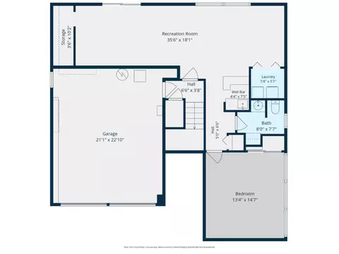 Floorplan - 791 Prairie Creek Dr, Pacifica, CA 94044 photo 2 of 3