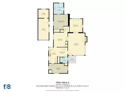 Floorplan - 468 Donaldson Ave, Pacifica, CA 94044 photo 1 of 1