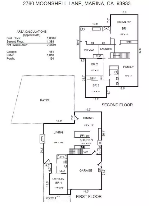 Floorplan - 2760 Moonshell Ln, Marina, CA 93933 photo 1 of 1