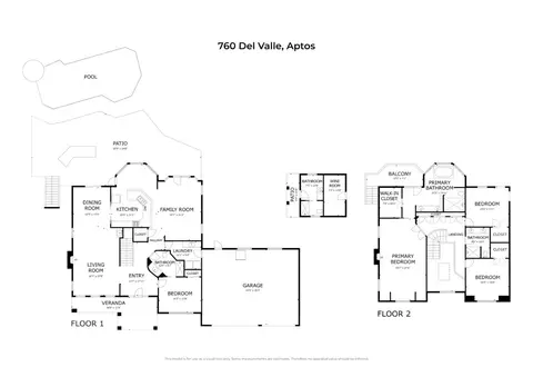 Floorplan - 760 Del Valle, Aptos, CA 95003 photo 1 of 1
