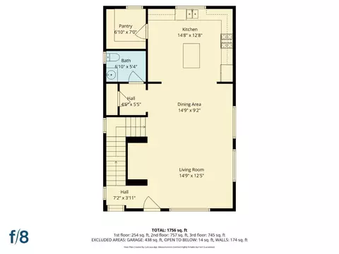 Floorplan - 57 Regency Pl, Hayward, CA 94544 photo 1 of 2