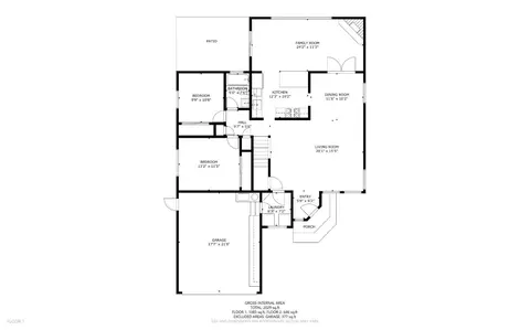 Floorplan - 1384 Peralta Rd, Pacifica, CA 94044 photo 1 of 2