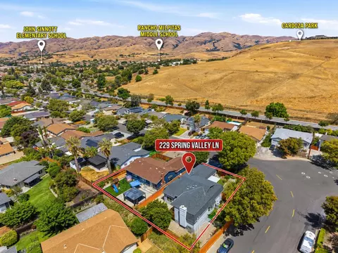 View/Area - 229 Spring Valley Ln, Milpitas, CA 95035 photo 3 of 9