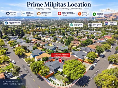 View/Area - 229 Spring Valley Ln, Milpitas, CA 95035 photo 8 of 9